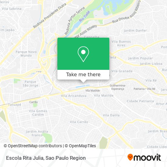 Escola Rita Julia map