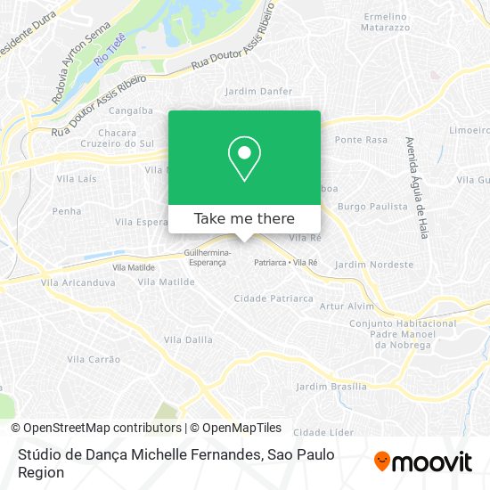 Stúdio de Dança Michelle Fernandes map