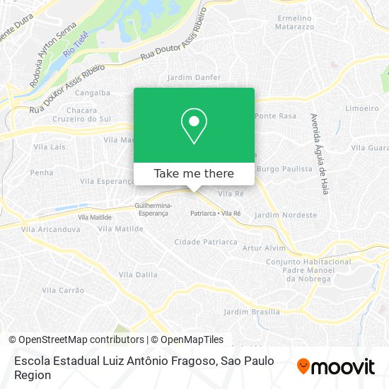 Escola Estadual Luiz Antônio Fragoso map