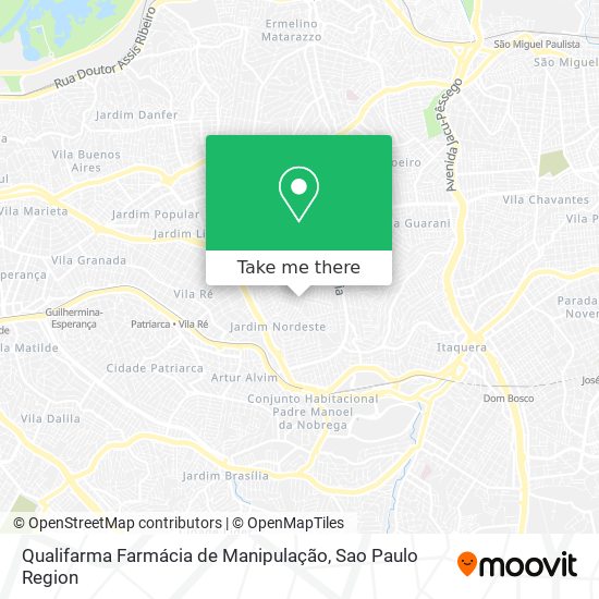 Qualifarma Farmácia de Manipulação map