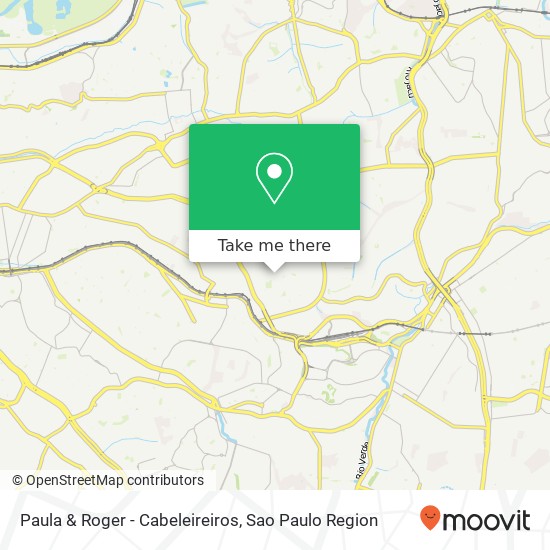 Mapa Paula & Roger - Cabeleireiros