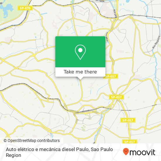 Auto elétrico e mecânica diesel Paulo map