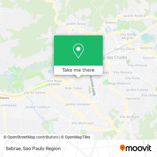 Sebrae map