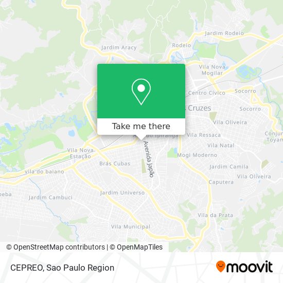 CEPREO map