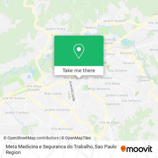 Meta Medicina e Seguranca do Trabalho map