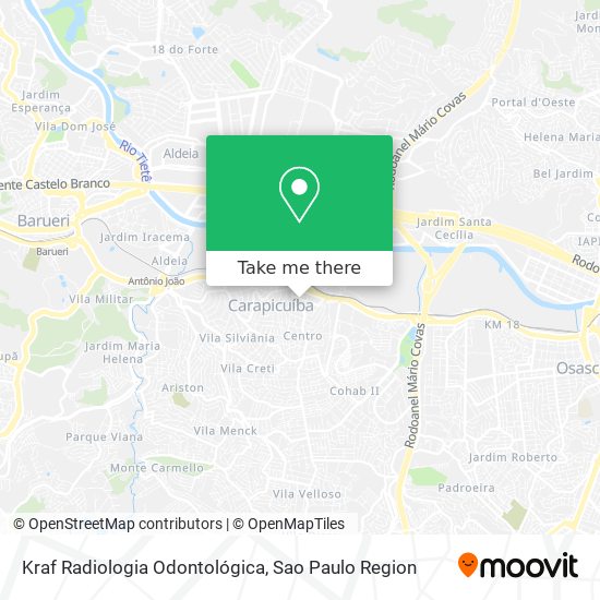Kraf Radiologia Odontológica map