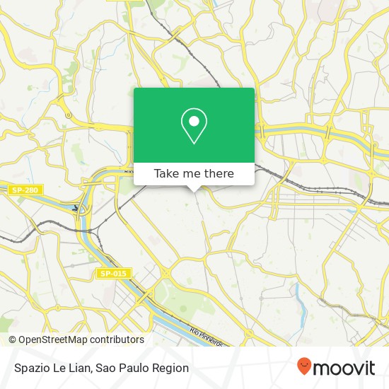 Spazio Le Lian map