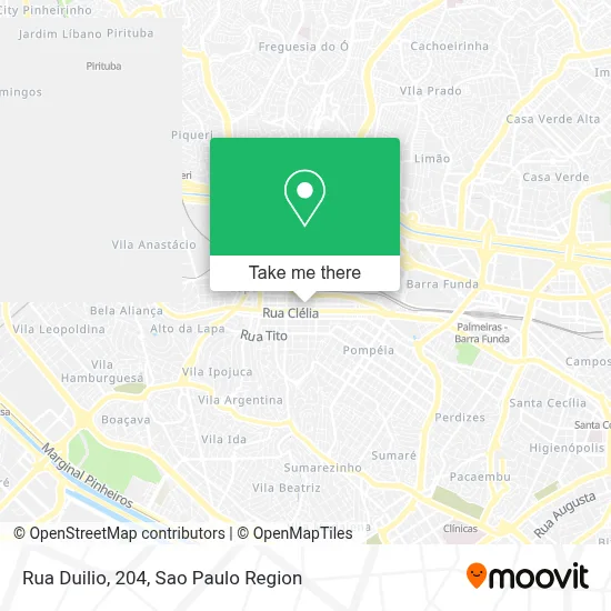 Rua Duilio, 204 map