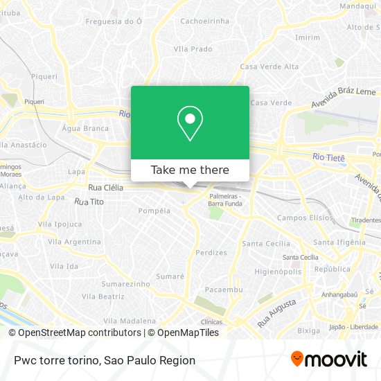 Pwc torre torino map