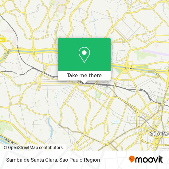 Samba de Santa Clara map