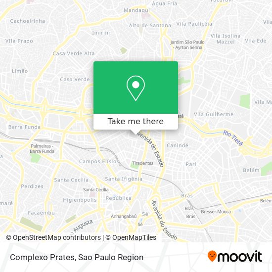 Complexo Prates map