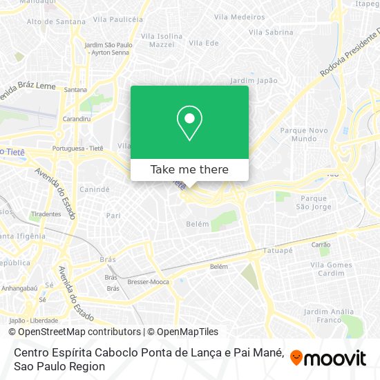 Centro Espírita Caboclo Ponta de Lança e Pai Mané map