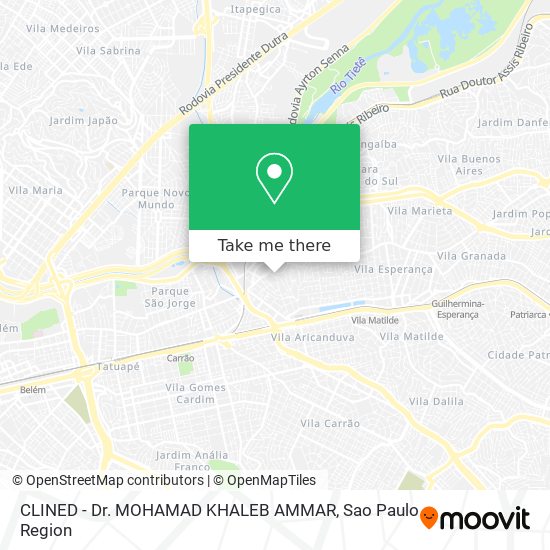 CLINED - Dr. MOHAMAD KHALEB AMMAR map