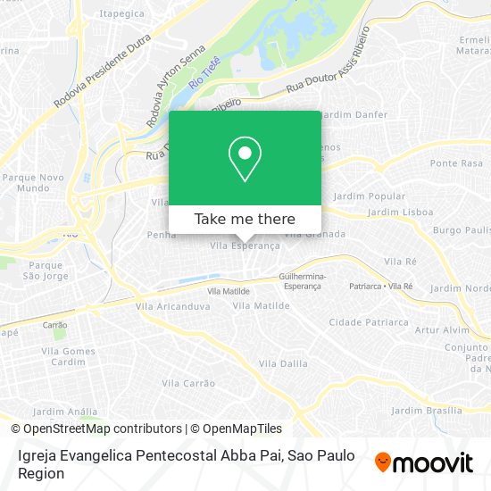 Igreja Evangelica Pentecostal Abba Pai map