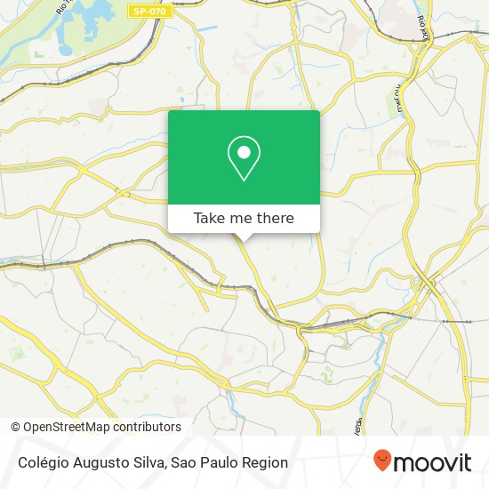 Mapa Colégio Augusto Silva