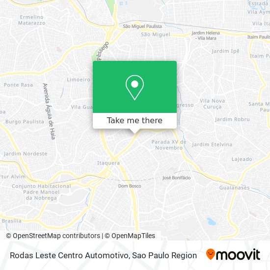 Rodas Leste Centro Automotivo map