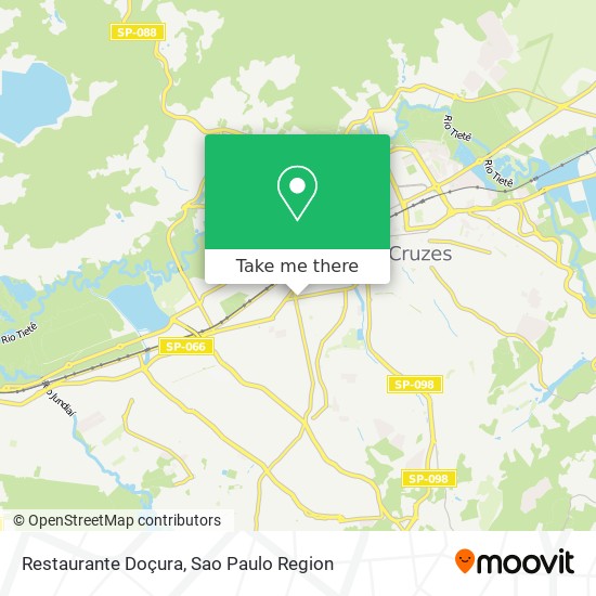 Restaurante Doçura map