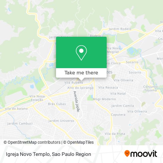 Igreja Novo Templo map