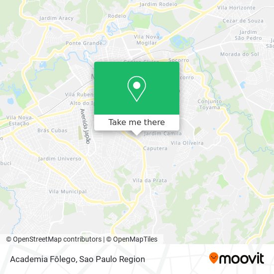 Academia Fôlego map