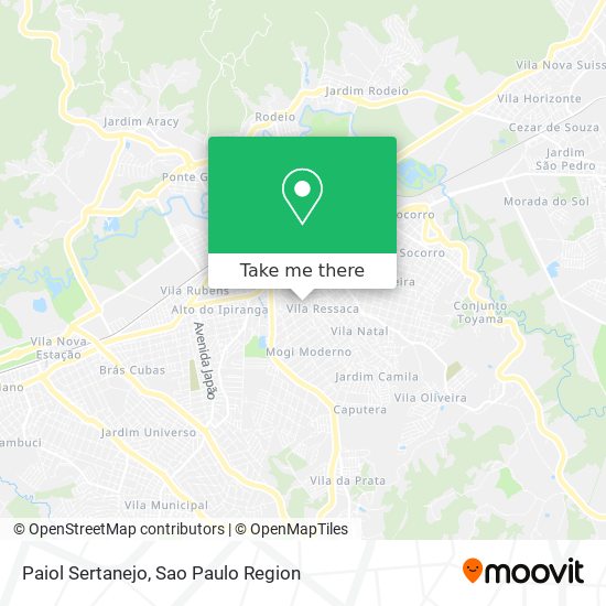 Mapa Paiol Sertanejo