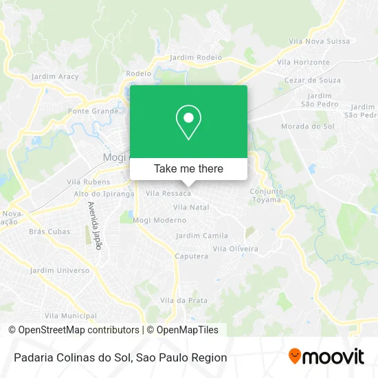 Padaria Colinas do Sol map