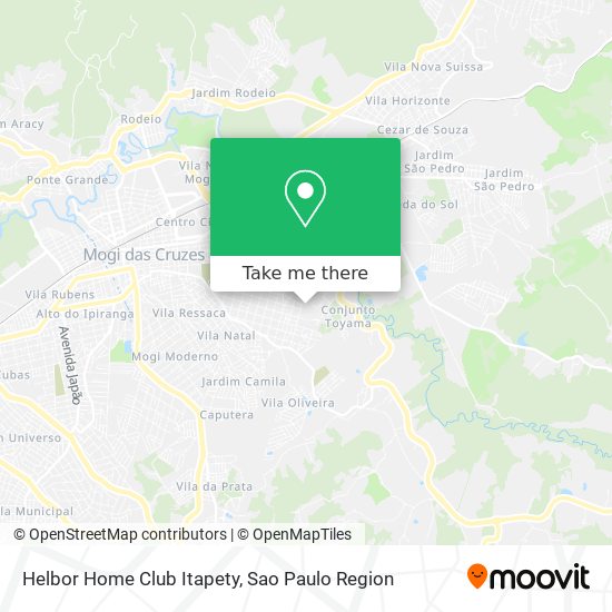 ￼Helbor Home Club Itapety map