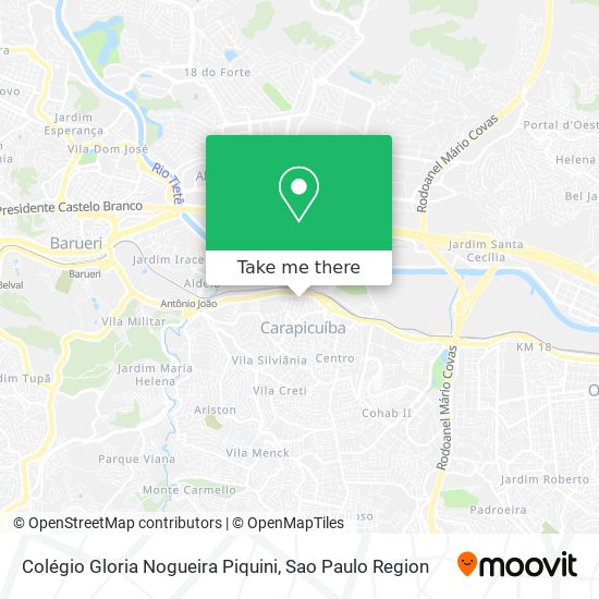Colégio Gloria Nogueira Piquini map