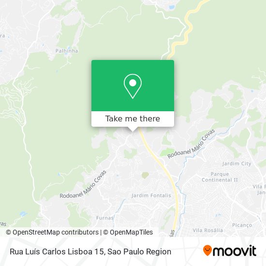 Rua Luís Carlos Lisboa 15 map
