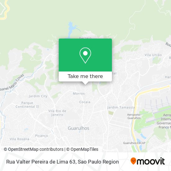 Rua Valter Pereira de Lima 63 map