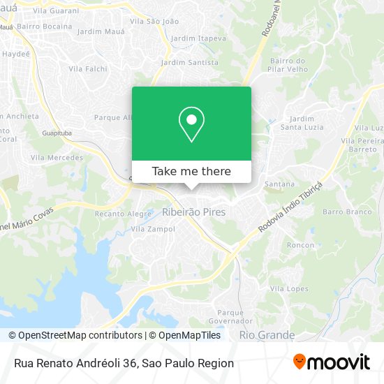 Rua Renato Andréoli 36 map