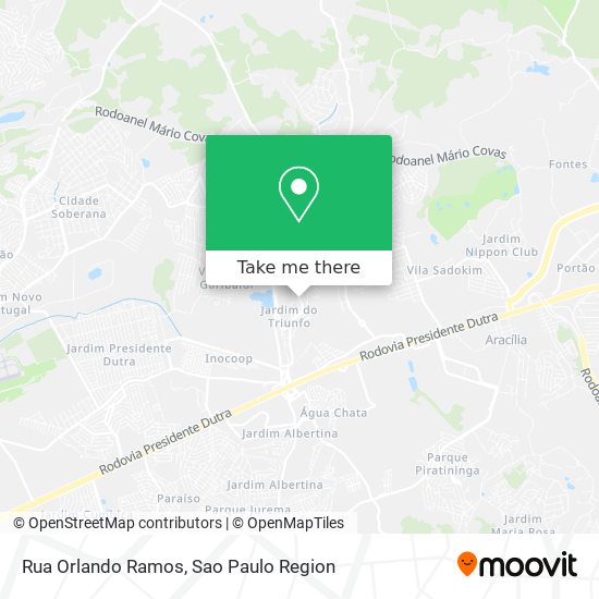 Rua Orlando Ramos map