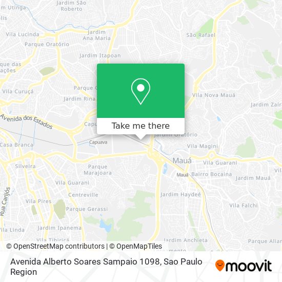 Avenida Alberto Soares Sampaio 1098 map