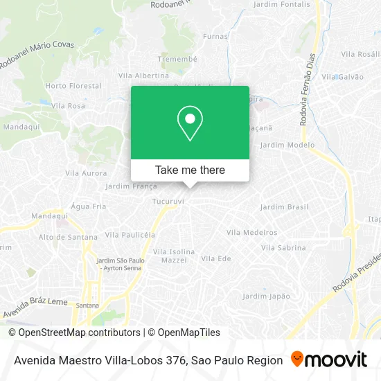 Avenida Maestro Villa-Lobos 376 map