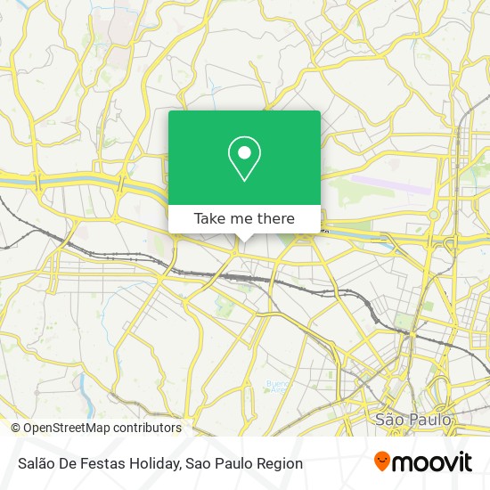 Salão De Festas Holiday map