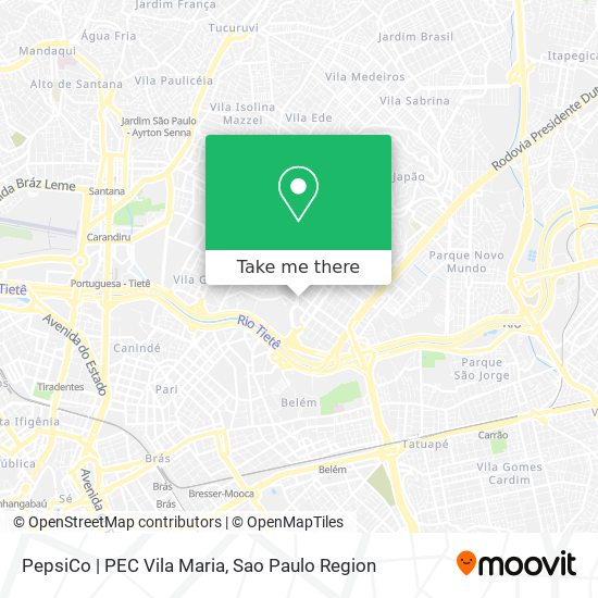 Mapa PepsiCo | PEC Vila Maria