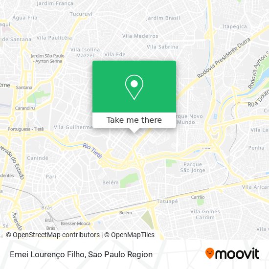 Emei Lourenço Filho map