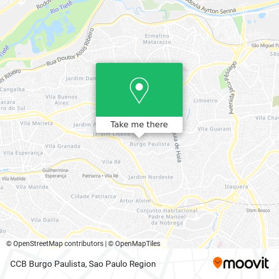 Mapa CCB Burgo Paulista