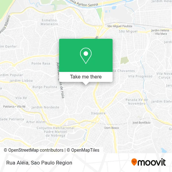 Rua Aléia map