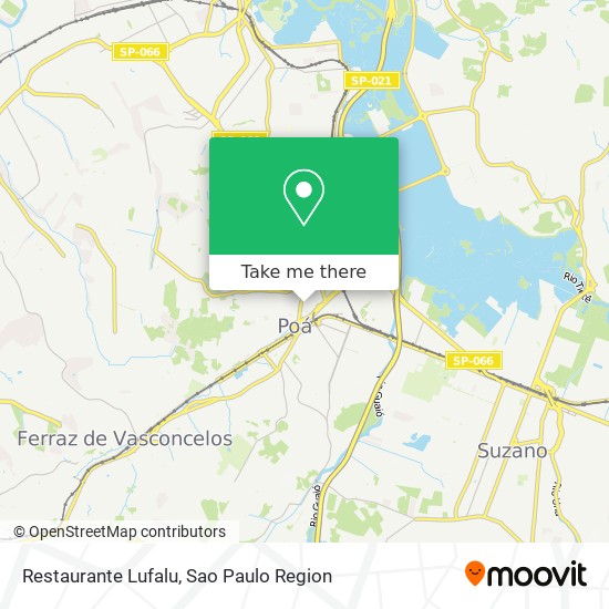 Restaurante Lufalu map