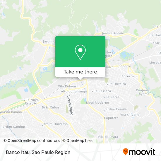 Banco Itau map