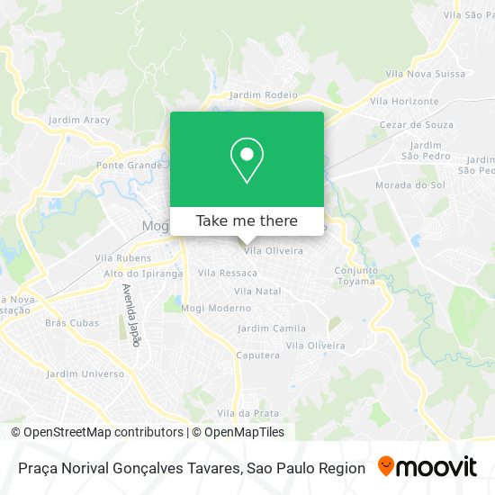 Praça Norival Gonçalves Tavares map