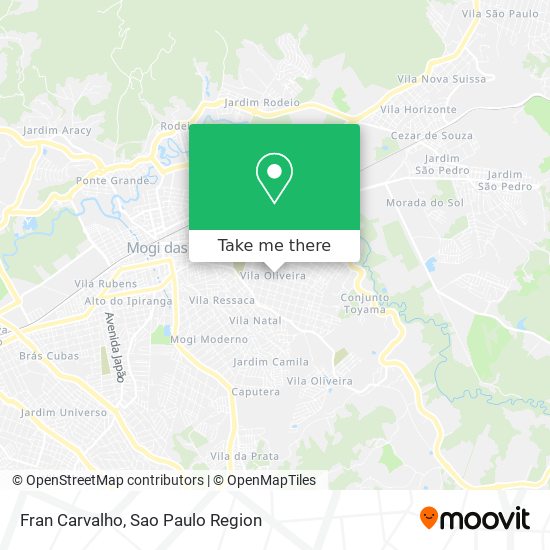 Fran Carvalho map