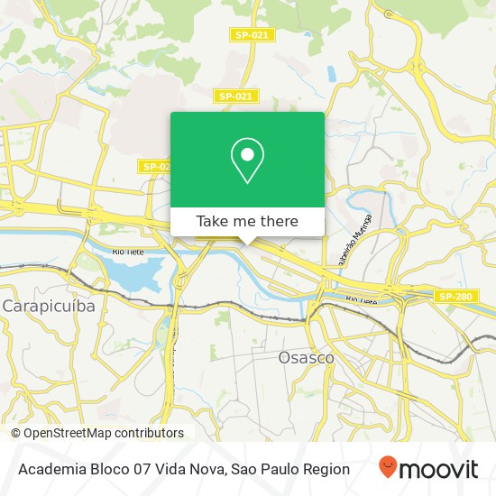 Mapa Academia Bloco 07 Vida Nova