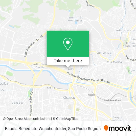 Escola Benedicto Weschenfelder map