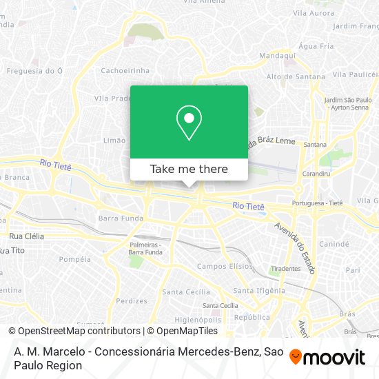 A. M. Marcelo - Concessionária Mercedes-Benz map