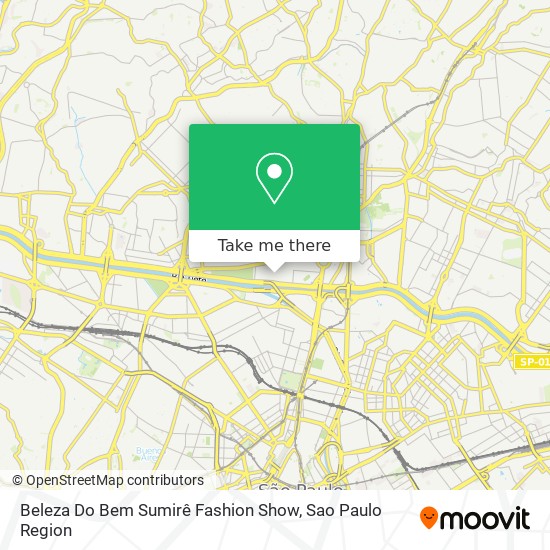 Beleza Do Bem Sumirê Fashion Show map