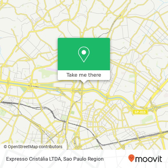 Expresso Cristália LTDA map