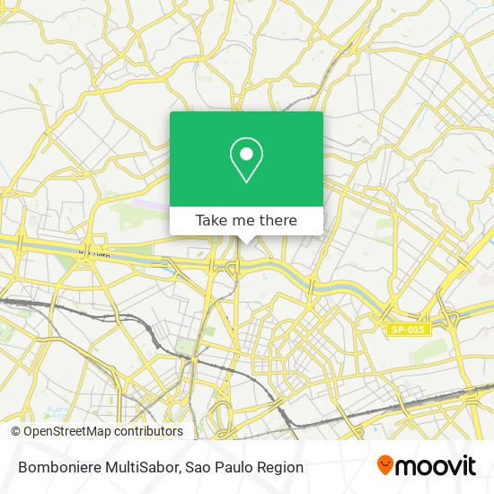 Mapa Bomboniere MultiSabor
