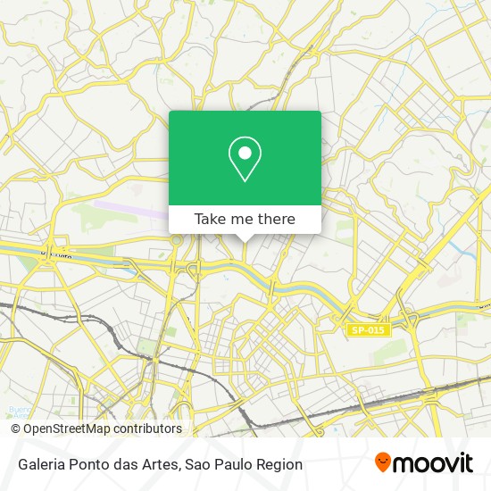 Galeria Ponto das Artes map