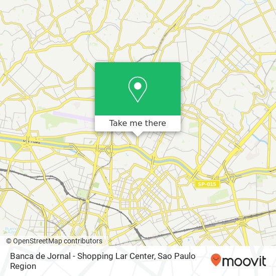 Mapa Banca de Jornal - Shopping Lar Center